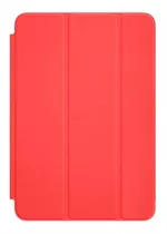 Funda Roja Red P/ iPad Mini 4/5 Cuero Ecologico Smart Case 