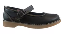 Zapato Escolar Cuero Niña Teener 516-6023 Negro