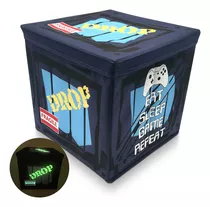 Gamers Drop Loot Storage Glowing Box 10'' X 10&...