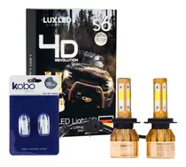 Kit Cree Led S6-4d 12v 28000 Lum 4 Caras Cob + 2t10 Gratis