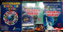 Diccionarios Escolares Ilustrados Escuela Nueva (3 Libros)