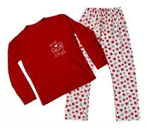 Pijamas Para Hombre Manga Larga Y Pantalón Largo