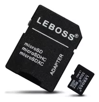 Cartão De Memória Microsd 32gb E Adaptador Sd Para Camera