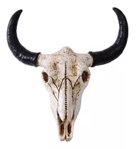Escultura De Cráneo De Toro 3d Adorno Colgante De Pared De
