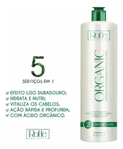 Semi Definitiva Roffe Orgânic Alisa Afro Liso Exclusive 1l