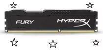 Memoria Ram Fury Gamer Usada - 8gb Ddr3 Hyperx Hx318c10fb/8
