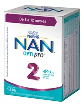 Fórmula Infantil Nan® 2 Optipro Multipack 2x700g