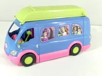 Brinquedo Ônibus Discoteca Antigo Polly Pocket 2004