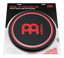 Meinl Mpp-12 Pad Practicador Para Batería 12 Pulgadas Msi Color Negro