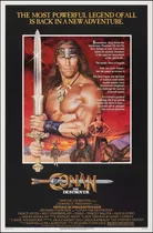 Pôster Cinema Filme Conan O Bárbaro Arnold Schwarzenegger 2