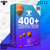 400+ Títulos Textos Animados Para Adobe Premiere