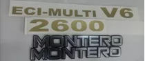 Emblemas Para Mitsubishi Montero 2600 Laterales. 