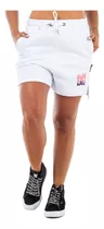 Short Dc Mujer Flame Urbano Blanco Con Bolsillos