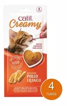 Snack Gato Catit Creamy Sabor Pollo (tipo Ciao Churu) 40g Np