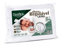 Travesseiro Duoflex Altura Regulável Látex, 050 X 070 Cm