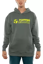 Buzo Topper Hoodie Rtc Comfy Gris Fluo Hombre