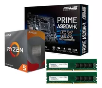 Combo Actualizacion Amd Ryzen 5 4600g | A320m | 16 Gb