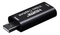 Tarjeta Capturadora De Video Y Audio 1080p Hdmi A Usb 2.0