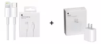 Cargador 20w iPhone+cable Usb C Original (2mts) 12 13 14 15