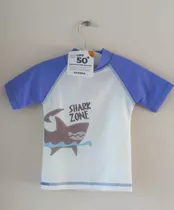 Remera Protección Uv Niño 12 A 18 M