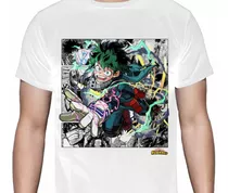 Boku No Hero - Deku Manga - Polera Anime