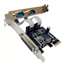 Placa Pci Express Com 2 Portas Serial E 1 Paralela