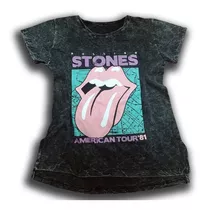 Remera Rock Rolling Stone American Tour 81 Nevada Lupe Store