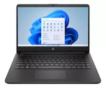 Notebook Hp 14-dq0051dx Celeron 64gb Ssd 4gb Ram 14 Negro 