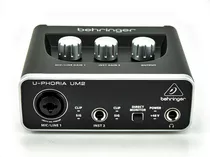 Placa De Audio Sonido Interface Behringer Um2 Usb 