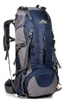 Mochila Camping De Senderismo Outdoor Trekking 455litros Color Azul Marino