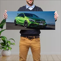 Cuadro 30x80cm Auto 2016 Mercedes Amg A 45 Aerod 533