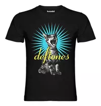 Polera Unisex Deftones Estampada Dtf Cod 001