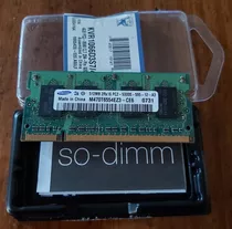 Memoria Samsung Sodimm Notebook Ddr2 512mb 667mhz