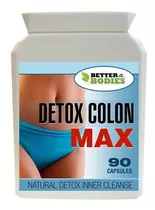 Detox Colon Max, Limpiador Colon, Bajar De Peso, 90 Cap