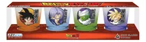 Set De Regalo De Dragon Ball Z Kakarot-her Shot Glass Set