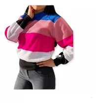 Sweater Rayado Con Lineas Grandes Varios Colores