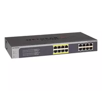 Switch Poe Gigabit 16 Portas Com 8 Poe Nfe Gerenciavel Novin