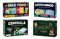 Pack Didacta Vale Todo + Generala + Lotto Y Bingo +detective