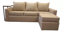 Sofa 3 Cuerpos Con Isla Mora - Chaise Long - Sillon 3 Cuerpo