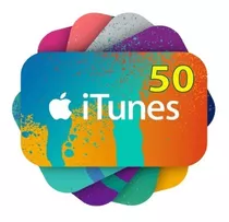 Itunes Apple Gift Card iPhone Mac iPad Código Compras Usd 50