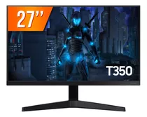 Monitor Gamer Samsung T350 27 Fhd, Tela Plana, 75hz, 5ms, Hdmi, Freesync, Game Mode