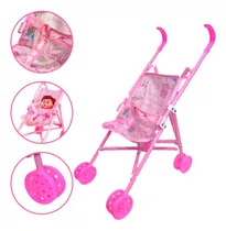 Carrinho Bebe Reborn Criança Princesa Oferta Boneca Pica Pau