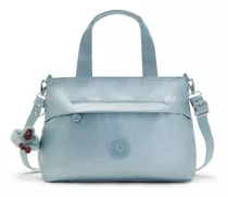 Cartera Kipling Pearl Teal Metallic Modelo Espinosa 