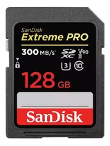 Tarjeta De Memoria Sandisk Extreme Pro 128gb V90 Ii 300mb/s