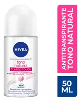 Antitranspirante En Roll On Nivea Classic Touch Aclarado Natural 50ml