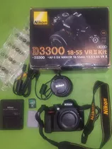 Cámara Digital Nikon D3300 Vr2 Kit. 557 Disparos Cómo Nueva