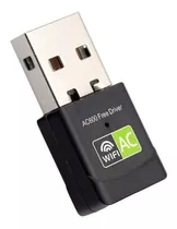 Adaptador Receptor Wireless Usb Wi-fi 5ghz Dual Band