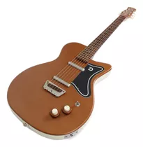 Guitarra Electrica Danelectro Tipo Lp Marron Dano56 Brillant