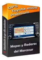 Actualización Gps Toyota Etios Platinum Mapas Mercosur