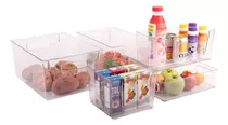 Contenedores De Plastico  Para Refrigeradora  6 Pack